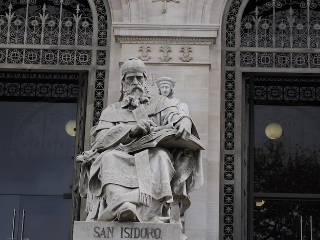 Biblioteca Nazionale di Madrid, Spagna. architettura e arte