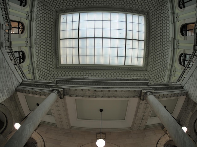 Biblioteca Nazionale di Madrid, Spagna. interni di architettura e arte