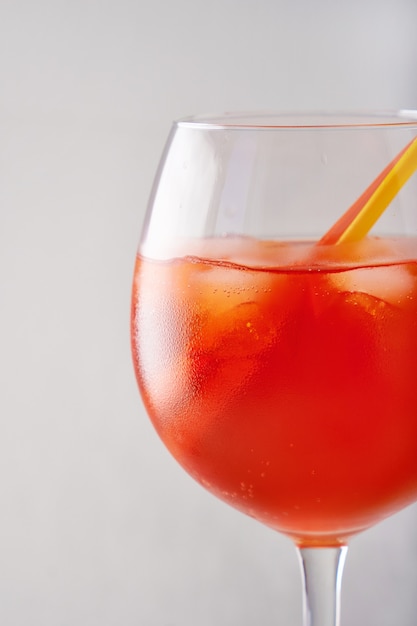 bicchiere di aperol cocktail