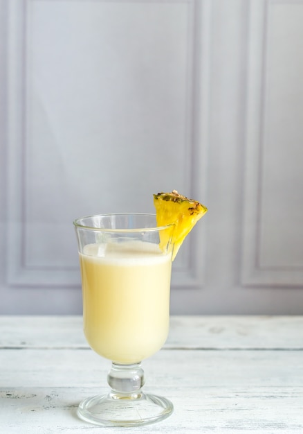 Bicchiere di pina colada