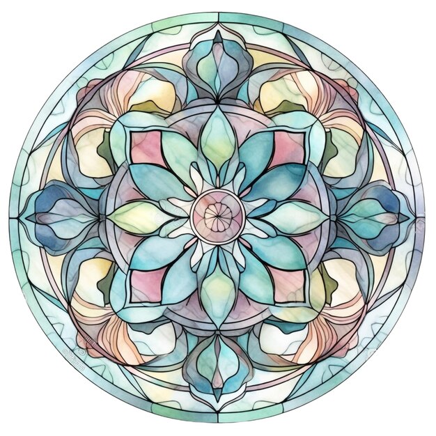 Bicchiere mandala 20