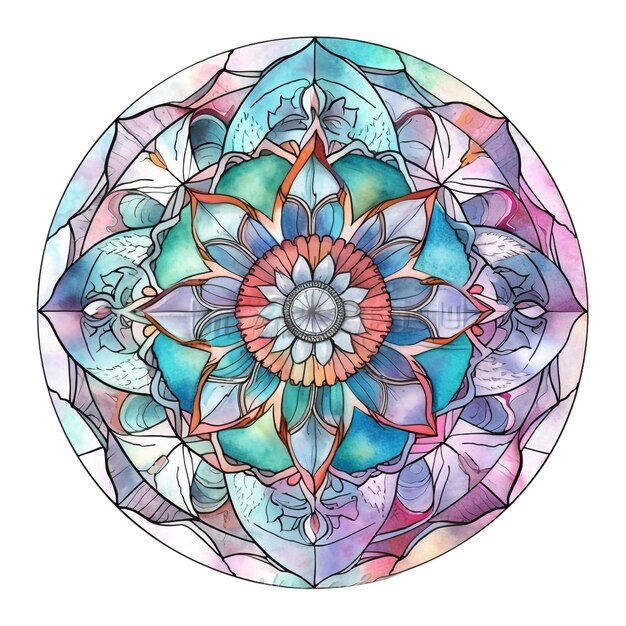 Bicchiere mandala 47