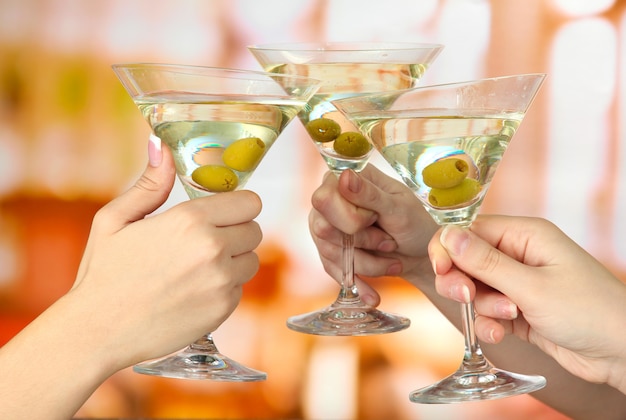 Bicchieri da martini per feste aziendali