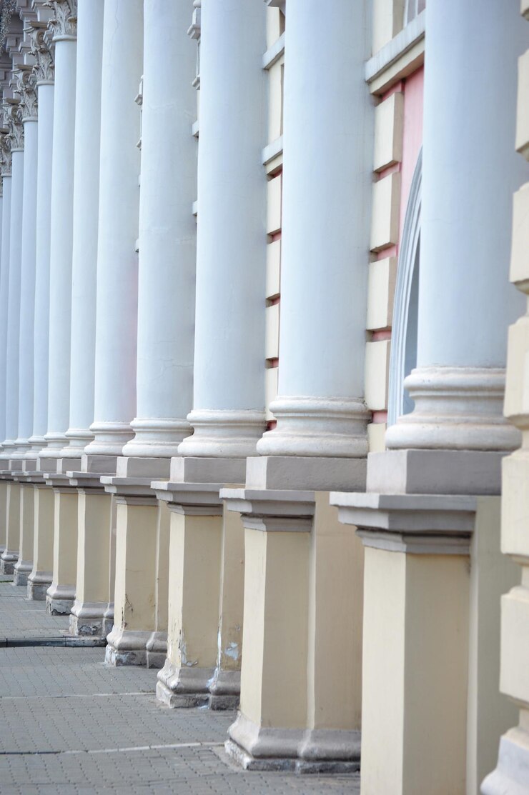 Photo bidikan bingkai penuh dari sebuah gedung