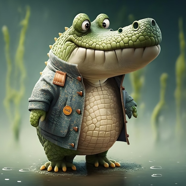 Big Belly Bites - La frenesia del banchetto di un personaggio di coccodrillo grasso