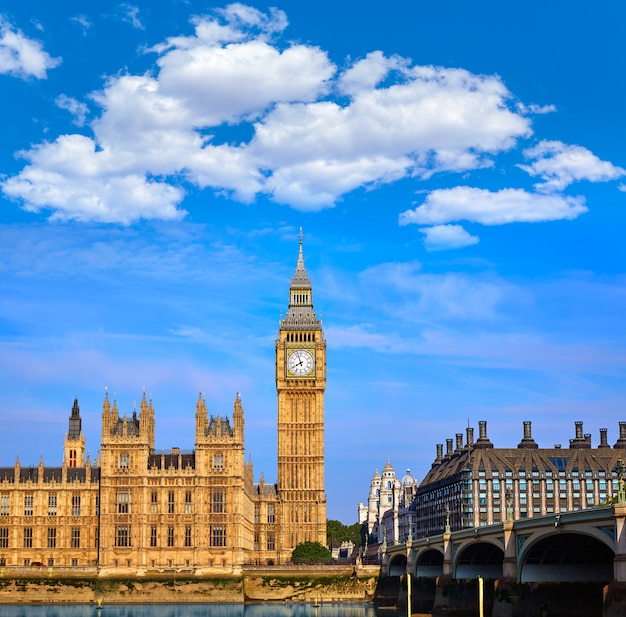 Big Ben Clock Tower a Londra Inghilterra