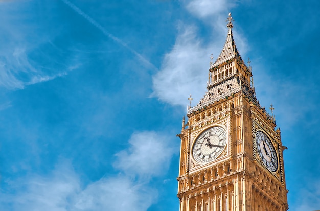 Big Ben Clock Tower a Londra, Regno Unito