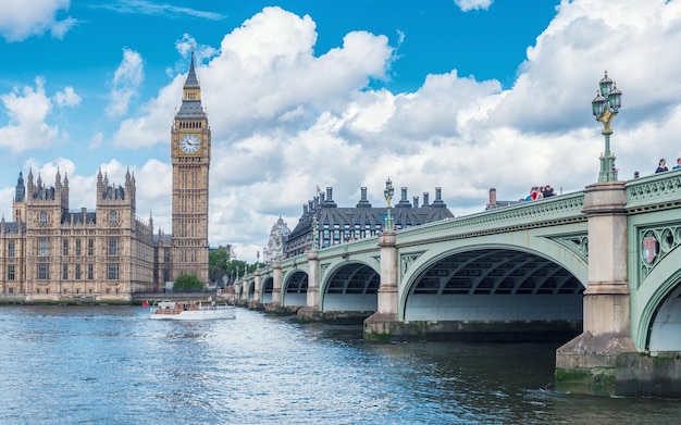 Big Ben e Houses of Parliament Londra Regno Unito