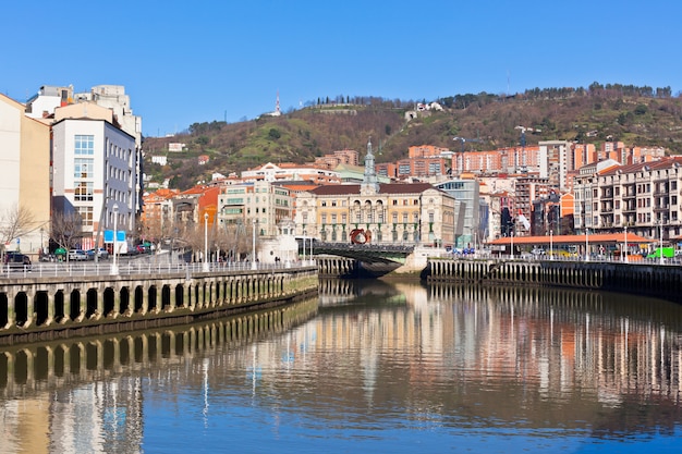 Bilbao, Paesi Baschi, Spagna paesaggio urbano