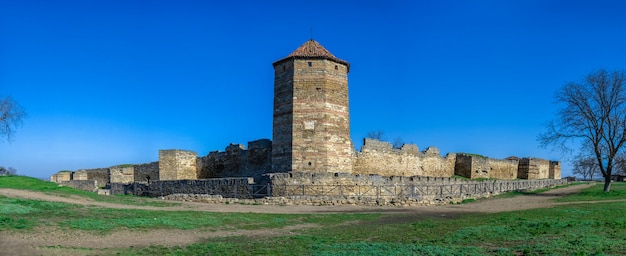 Bilhorod-Dnistrovskyi o fortezza Akkerman, regione di Odessa, Ucraina, in una soleggiata mattina di primavera