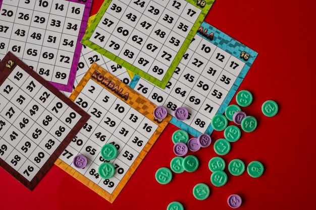 Bingo è un bel gioco di famiglia per le celebrazioni del nuovo anno.