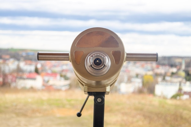 Binocolo fisso per il cannocchiale del ponte di osservazione per l'osservazione