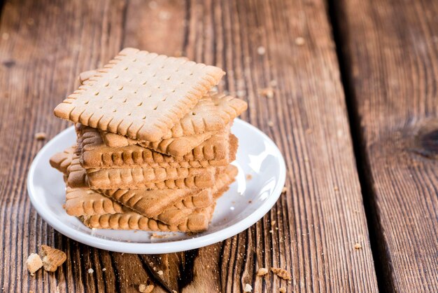 Biscotti Al Burro Impilati