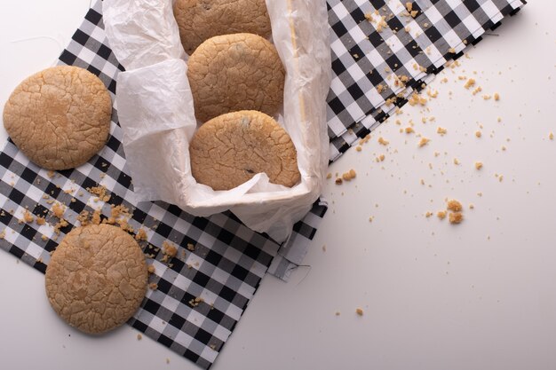 biscotti al cioccolato Biscotti con gocce di cioccolato shot