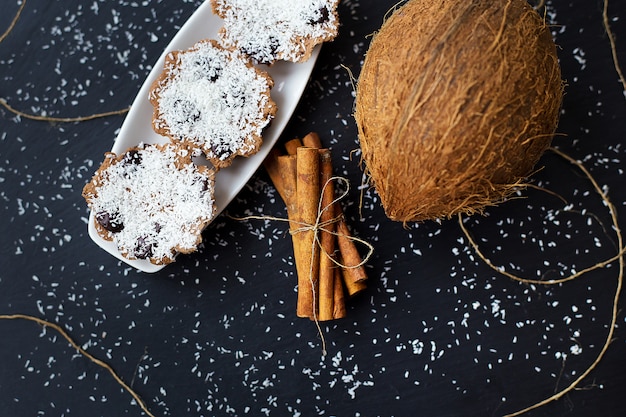 Biscotti al cocco dolce