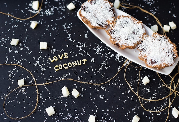 Biscotti al cocco dolce