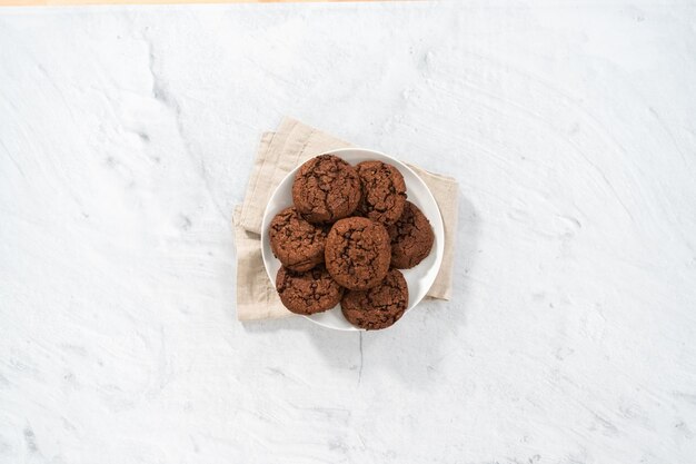 Biscotti al doppio cioccolato