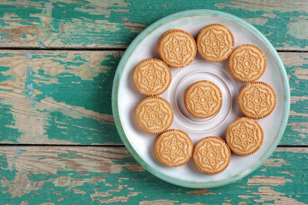 Biscotti con crema