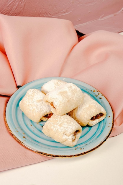 biscotti con gocce di cioccolato fondente