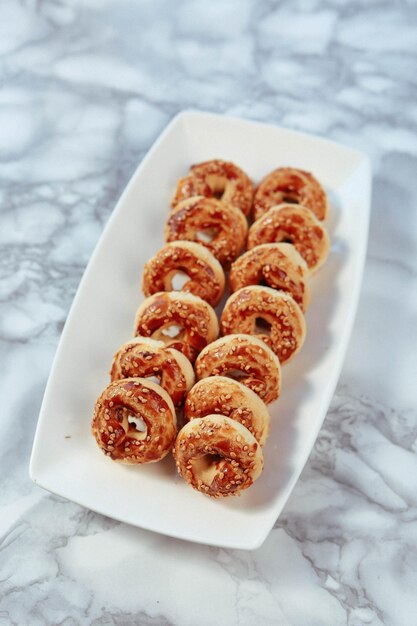 biscotti con gocce di cioccolato fondente