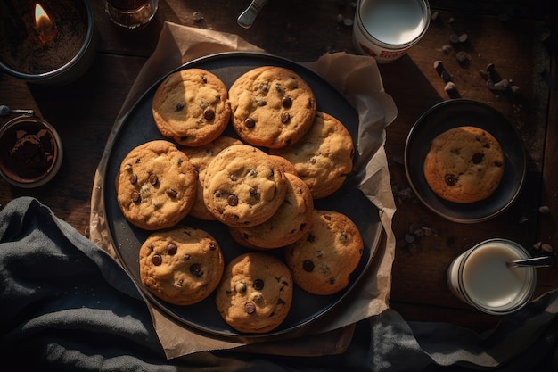 Biscotti con gocce di cioccolato Genera Ai