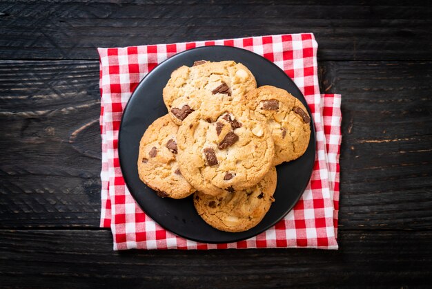 biscotti con gocce di cioccolato