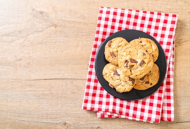 biscotti con gocce di cioccolato