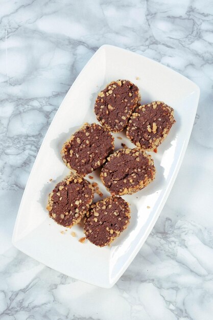 biscotti con gocce di cioccolato