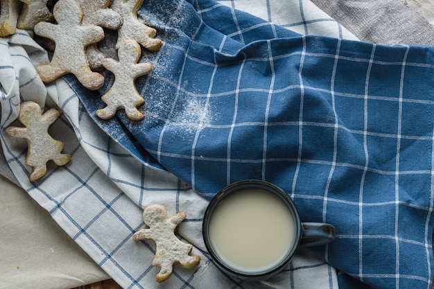 Biscotti con latte di farina d'avena