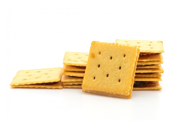 biscotti con marmellata di ananas