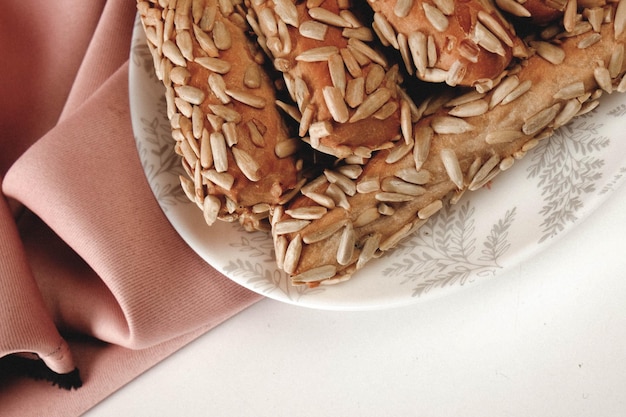 biscotti con scaglie di cioccolato fondente