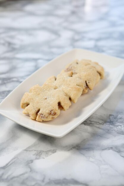 biscotti con scaglie di cioccolato fondente