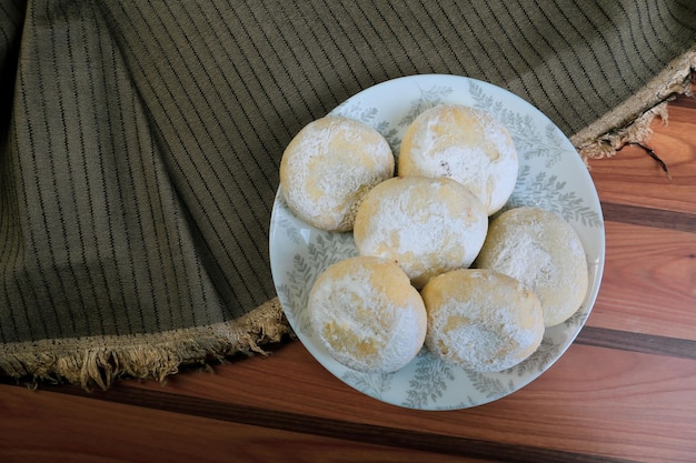 biscotti con scaglie di cioccolato fondente