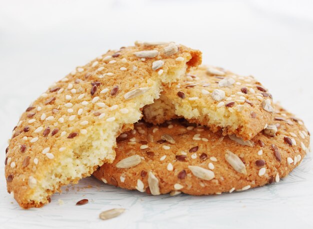 Biscotti con semi di girasole