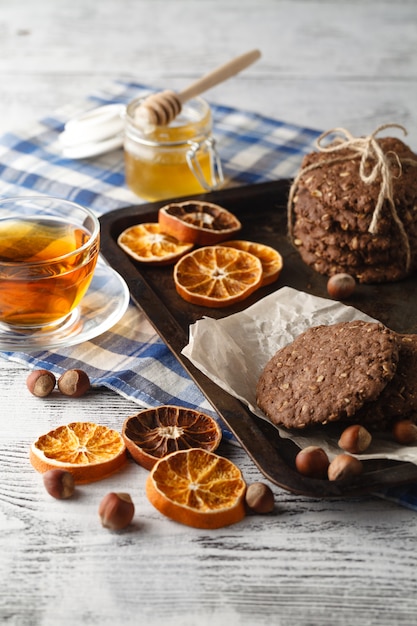 Biscotti d'avena fatti in casa