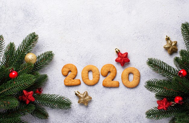 Biscotti di Capodanno in forma 2020