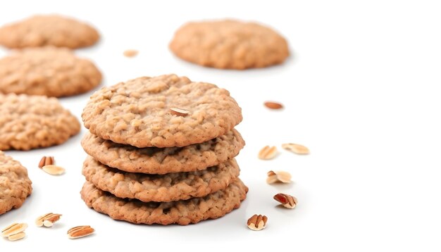 biscotti di farina d'avena dolce cotti