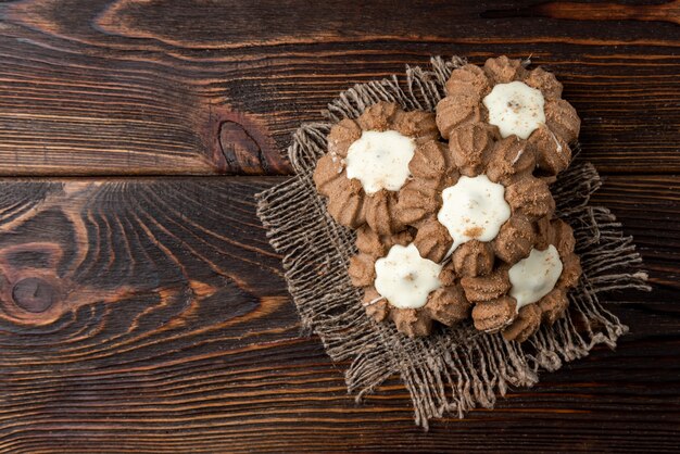 Biscotti di pasta frolla al cioccolato