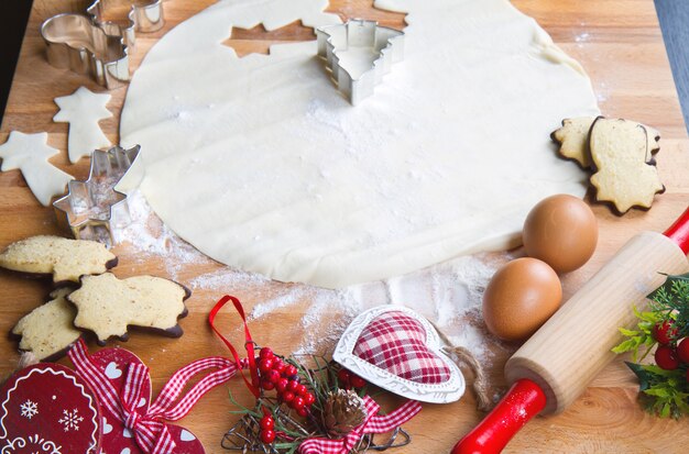 Biscotti e biscotti per natale