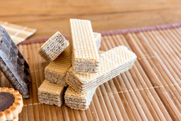 Biscotti e biscotti, ripieni e fatti in casa.