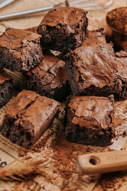 Biscotti e Brownies Cibo Fotografia