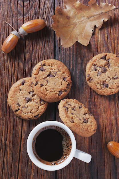 Biscotti e caffè