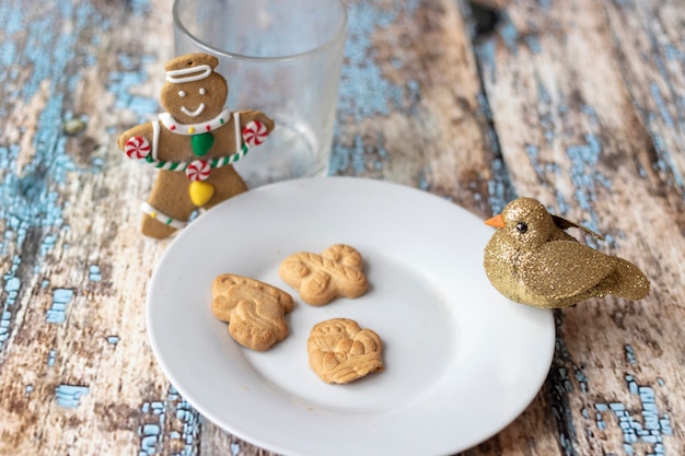 Biscotti e latte per Babbo Natale