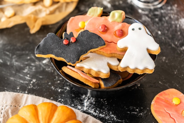 Biscotti fatti in casa di Halloween