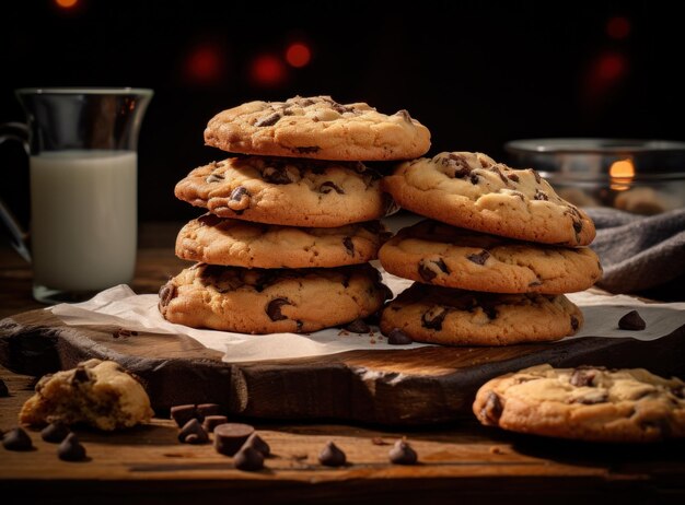 Biscotti fatti in casa per la colazione