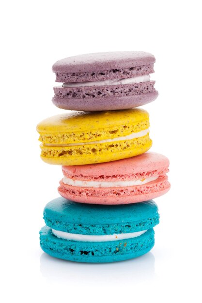 Biscotti macaron colorati