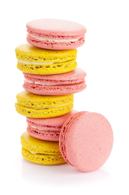 Biscotti macaron colorati