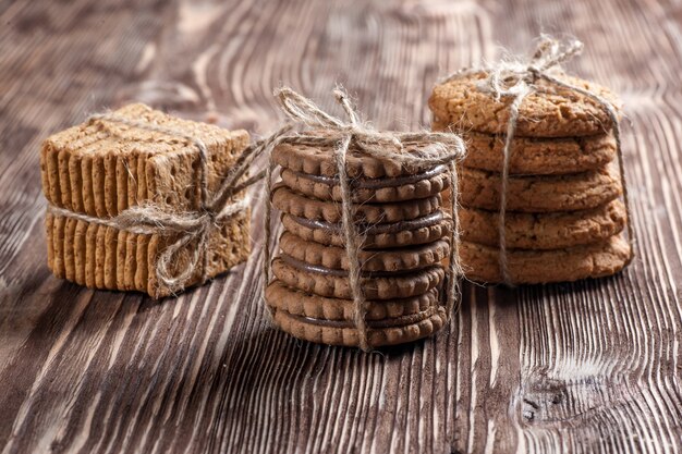 Biscotti sul tavolo