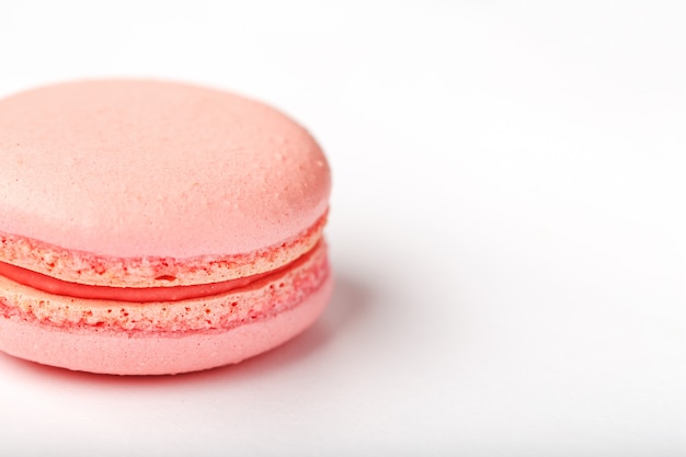 Biscotto macaron rosa