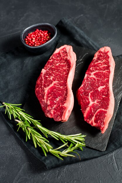 Bistecca di manzo nero marmorizzato Angus